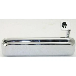 For Mercury Lynx 1981 - 1987 Exterior Door Handle Front, Driver Side Chrome - Picture 1 of 9