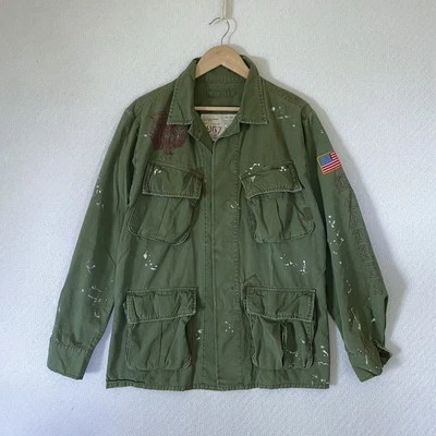 Ralph Lauren Polo Jeans Militar Ripstop Combate Jungla Chaqueta Talla M OG-107 Foto 1 de 4