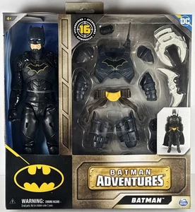 Batman Adventures Batman Figure with 16 Armor Accessories MIB Spin Master 2023 - Picture 1 of 7