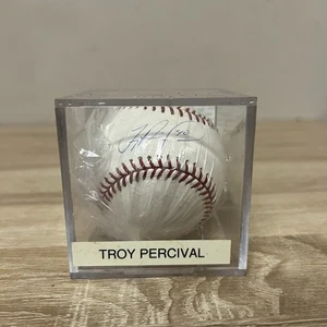 Troy Percival Signed Rawlings Baseball Autograph PSA  Authenticated - Picture 1 of 9