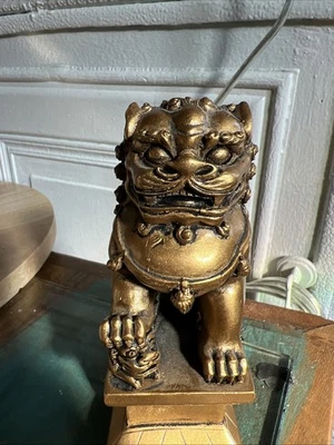 Foo Dogs Color Dorado Hombre Mujer Disponible Foto 1 de 4