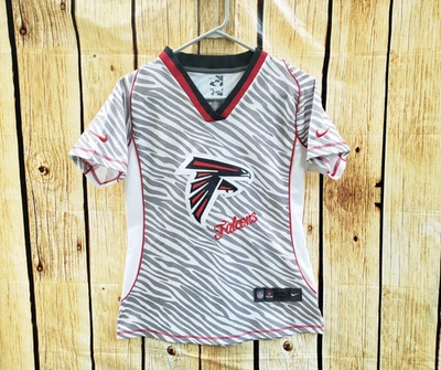 🔥 Atlanta Falcons #2 Matt Ryan Nike Zebra Print Football Jersey Women's Medium - Image 1 of 4