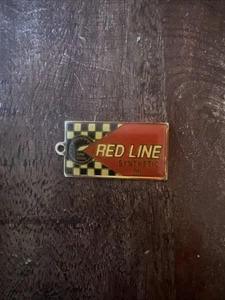 Red Line Öl Schlüsselanhänger Anhänger 🔥🔥🔥 Vintage - Bild 1 von 2
