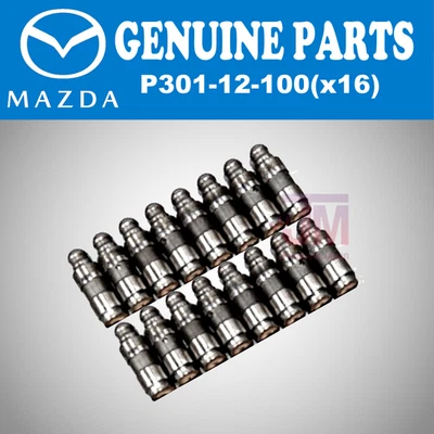 Juego de seguidores del árbol de levas del motor MAZDA CX-5 KE KF 13-22 genuino P301-12-100 x16 OEM Foto 1 de 4