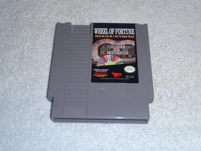 Wheel Of Fortune Nintendo Entertainment System NES 1988 Video Game tested works! - Image 1 of 4