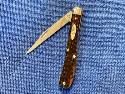 CASE XX TALHERES CO EUA 1940-1964 RED B0NE #61048 LG FACA CAÇADORA SLIMLINE MUITO BOM ESTADO - Imagem 1 de 4