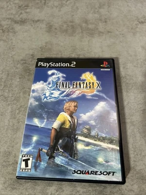 Final Fantasy X  10 Sony PlayStation 2 PS2, 2001 Complete CIB Pristine Mint - Image 1 of 4