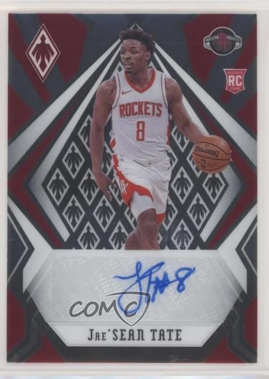 2020-21 Panini Chronicles Phoenix Rookie Auto /99 Jae'Sean Tate #PH-JAE Auto RC - Image 1 of 2