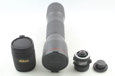 [MINT] Nikon EDG 85 D=85 P Fieldscope w/ FEP-50W Waterproof Eyepiece From JAPAN - Image 1 of 4