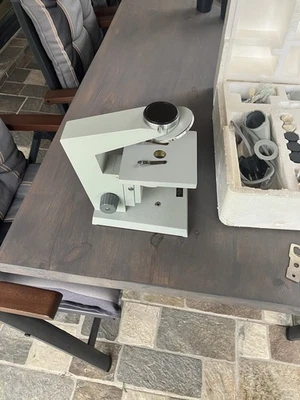 Mikroskop Carl Zeiss Jena DDR - Bild 1 von 3