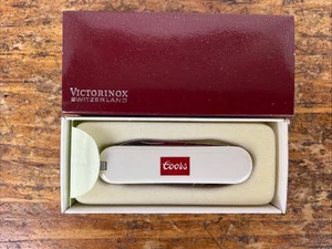 Victorinox Swiss Army Classic Pocket Knife Tool White w/Coors Logo Ceramics NIB - Picture 1 of 13