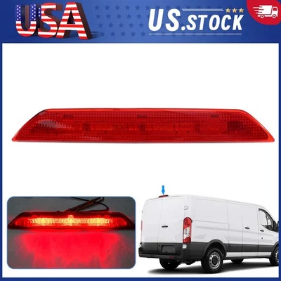 Rear Center LED 3RD Third Brake Light For Ford Transit 150/250/350HD 2015-2020 Foto 1 de 4