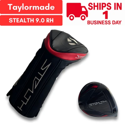 Driver TaylorMade STEALTH 9 gradi solo testa RH con copricapo USATO SPEDIZIONE VELOCE - Immagine 1 di 4
