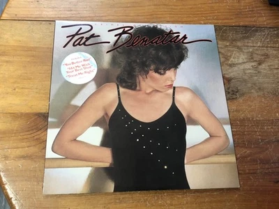 Pat Benatar Crimes Of Passion LP Vinyl Record Album 1980 Chrysalis Hype Sticker - Image 1 of 4