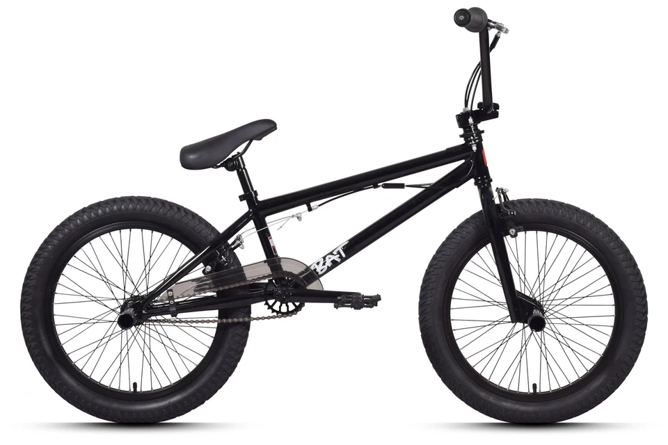 REDLOUD BMX Freestyle 20 Zoll BAT Rahmenhöhe 25 cm schwarz U-Brake 360° Rotor - Bild 1 von 4