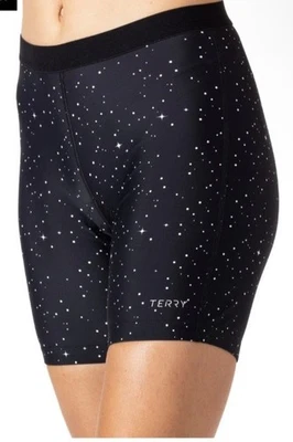Terry Mixie Liner Cycling Shorts Size Large Galaxy NWT Padded Bike Women's 12/14 - Image 1 of 4