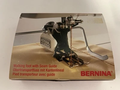 Bernina Two Sole Walking Foot With Seam Guide -Switzerland  No. 006 330 70 00 - Image 1 of 4