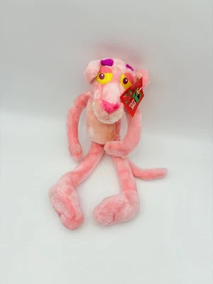 Vintage Pink Panther Plush Toy Cartoon TV Show 1999 - 18" - Image 1 of 4