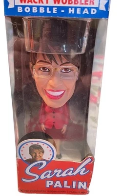 Funko 2008 莎拉·佩林 摇头公仔 副总统选举 阿拉斯加怪癖 — 第 1/4 张图片