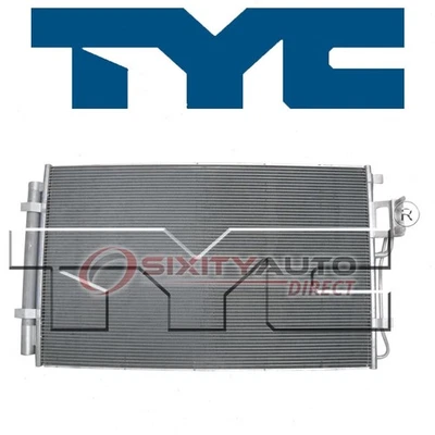 TYC AC Condenser for 2010-2012 Hyundai Santa Fe AC Air Conditioning Heating vw Foto 1 de 4