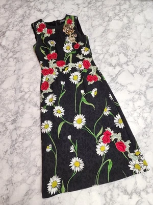 Vestido midi con cambio floral Dolce & Gabbana Foto 1 de 4