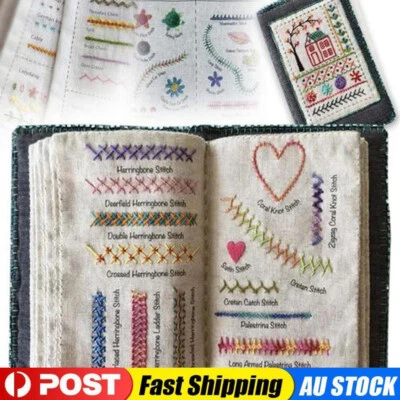 Sewing Book Beginners Embroidery Instructions Stitches Book for DIY Sewing Kit - image 1 of 4