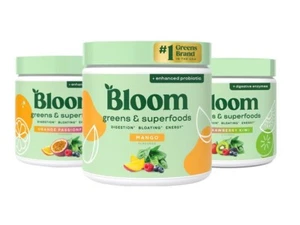 Bloom Nutrition Super Greens Powder Smoothie&Juice Mix -Probiotics for Digest - Picture 1 of 13