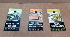 1934 Oldsmobile Original Dealer Pamphlets 1 4 & 5 of Set Auto Collectible! - Picture 1 of 6