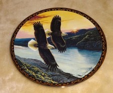 By Dawn's Early Light Plate On Wings Of Eagles John Pitcher Hamilton Collection