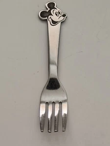 Vintage Walt Disney / Bonny Topolino forchetta in acciaio inox per bambini (AP24) - Foto 1 di 6