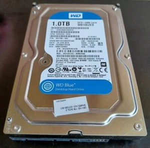 WD Western Digital Blue WD10EZEX 3,5 Zoll 1TB 7200 RPM SATA 6 Gb/s 64 MB Cache - Bild 1 von 4