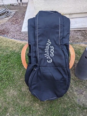 Bolsa de viaje para palos de golf Callaway cubierta acolchada pesada grande  Foto 1 de 4