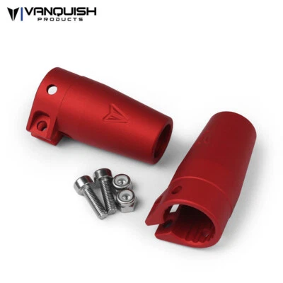 Vanquish VPS07674 Red Anodized Clamping Lockouts for Axial Wraith / Yeti - Image 1 of 4