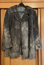 Pelzjacke, Naturpersianer (?), silber