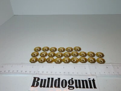 2009 Small World Board Game Replacement Lot 24 Victory 5 Coin Part Only Days  - Image 1 of 3