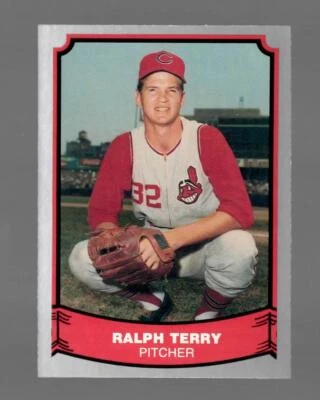 1988 Pacific Legends I Ralph Terry Cleveland Indians #64 Near Mint or Better - Image 1 of 2