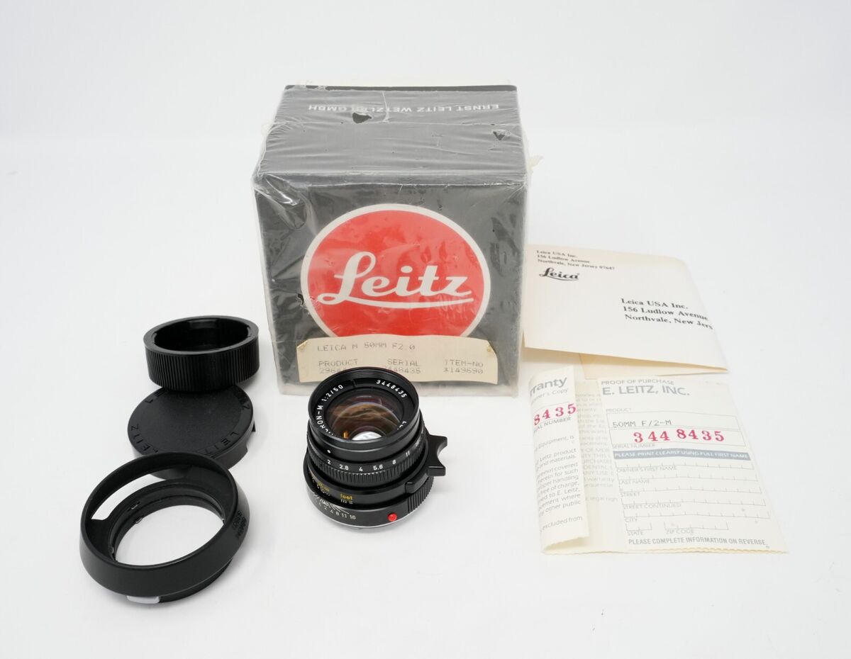 Leica SUMMICRON-M 50mm Focal Camera Lenses for sale | eBay Leica SUMMICRON-M 50mm Focal Camera Lenses for sale | eBay