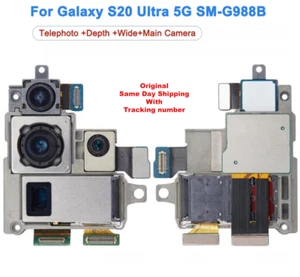 SAMSUNG GALAXY S20 ULTRA SM-G988B REAR BACK CAMERA MODULE REPLACEMENT ORIGINAL - Picture 1 of 6
