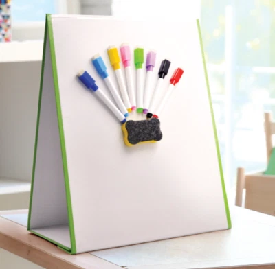 MAGIC WHITEBOARD | MAGNETIC DRY ERASE WHITEBOARD EASEL | FOLDABLE WHITEBOARD