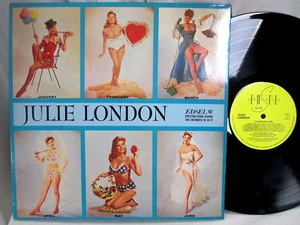 JULIE LONDON Calendar Girl 1982 Edsel UK reissue Ex Cheesecake Cover a6405 - Picture 1 of 4