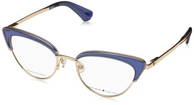 Nuevas gafas Kate Spade New York KS Jailyn 0PJP de plástico azul ojo de gato 50 mm Foto 1 de 4
