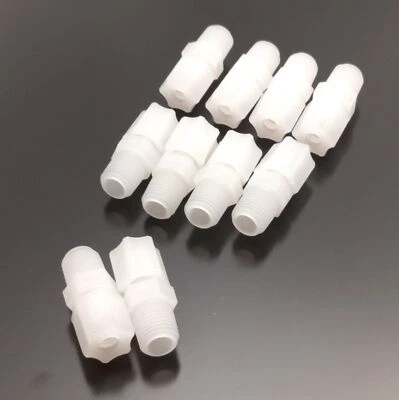 Lot of 10 Jaco 10-4-4-K-PG Compression Fittings, 1/4" Tube to 1/4" NPT Male - Image 1 of 4