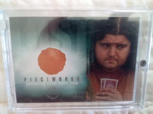 Jorge Garcia (Hugo "Hurley" Reyes) Fabric Pieceworks LOST PW5 Card - Picture 1 of 2