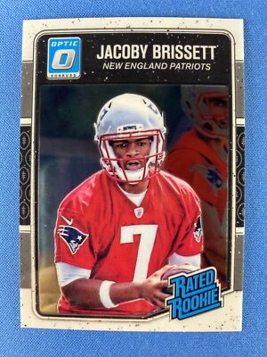 Jacoby Brissett 2016 Donruss Optic #170 Rookie New England Patriots - Image 1 of 2
