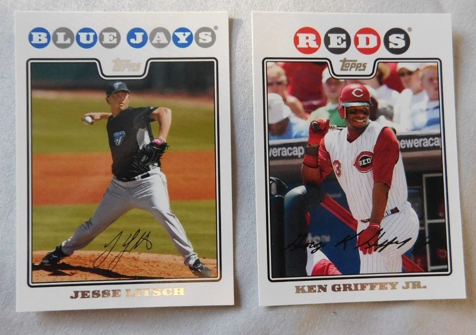 2008 Topps Baseball #441-660 Baseball Card Pick one - Image 1 of 1