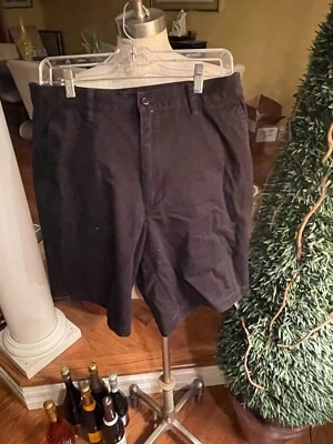 Pantalones Cortos DKNY Vintage Hombre Algodón Negro Talla 32. Logo en la Espalda Foto 1 de 4