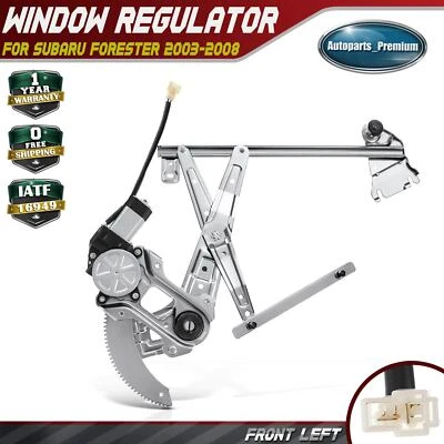 Electric Power Window Regulator with Motor for Subaru Forester 03-08 Front Left - Image 1 of 4