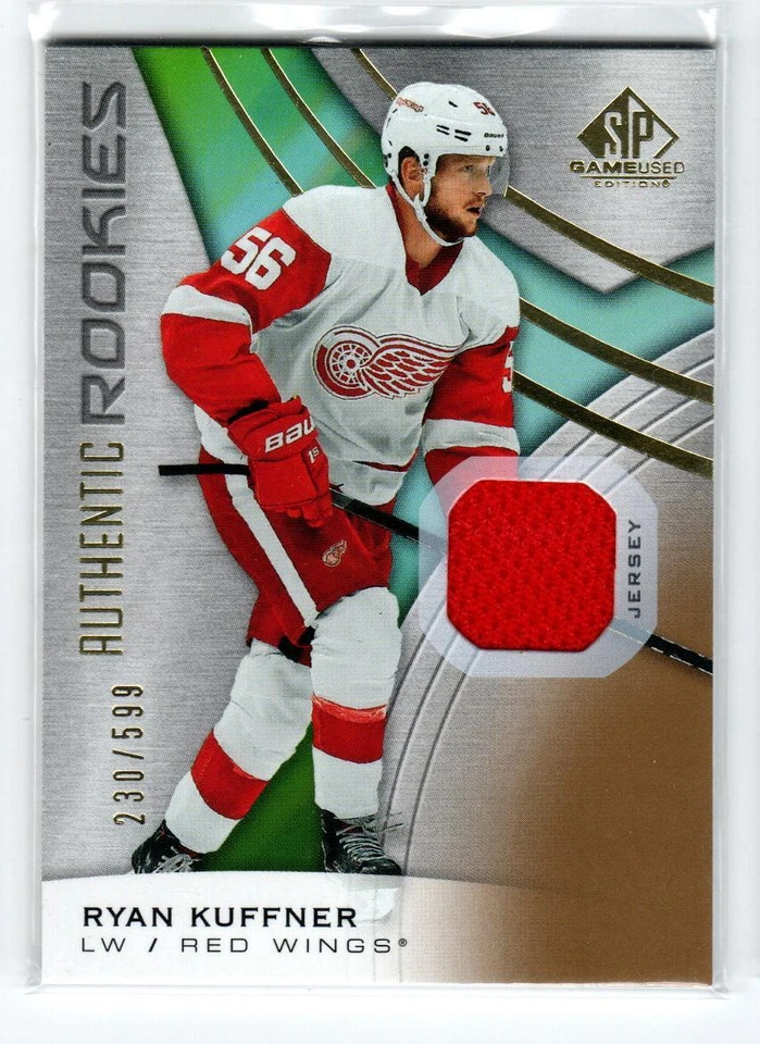 2019-20 SP Game Used Gold #140 Ryan Kuffner JSY /599 - Image 1 of 1