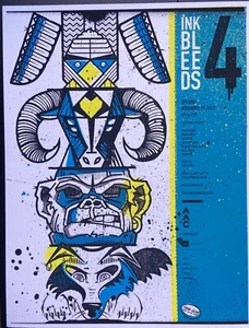 Ink Bleeds 4: Cincinnati, 2013 Poster by The Small Print Studios - Picture 1 of 1