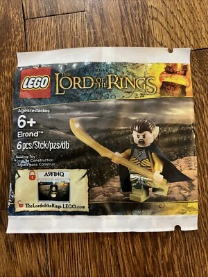 LEGO 5000202 The Lord of the Rings Elrond Minifig, New In Factory Sealed Polybag - Image 1 of 2